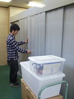 外扉と収納庫で安心の２重セキュリティ