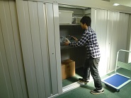 棚板も有効に使って無駄なく収納できます