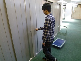 鍵の掛け忘れがないように